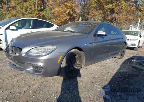 2014 BMW 650I Gran Coupe xDrive z USA, uszkodzony, nr VIN WBA6B4C53ED760472